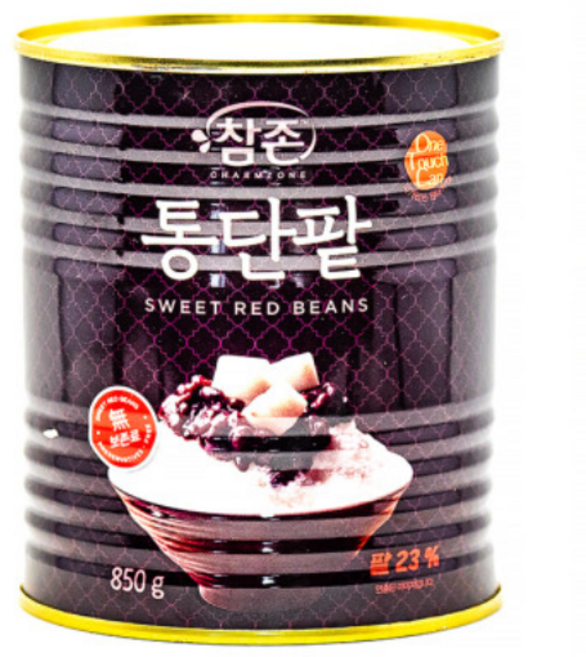 참존 빙수팥 850g 통단팥 빙수 재료, 1개