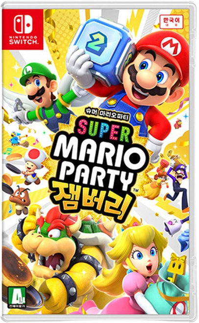 닌텐도 스위치 슈퍼마리오 파티 잼버리 한글판 오늘출발, 마리오 파티 잼버리 단품