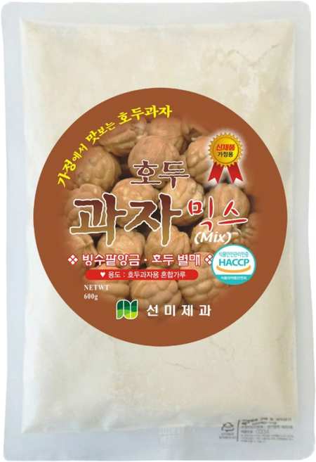 [선미c&c] 호도과자믹스 600g, 1개