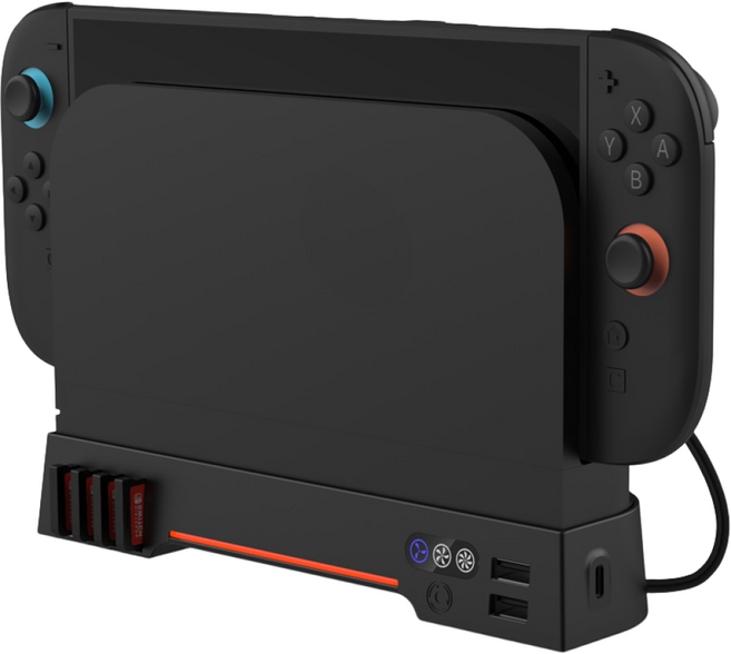 닌텐도 스위치2 쿨링 스탠드 독 쿨러 DOBE, 1개