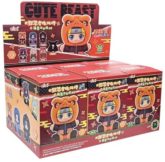 100%정품 나루토 블라인드 박스 2.0 TOP TOY EAKI 정품 피규어 랜덤 박스, 1개