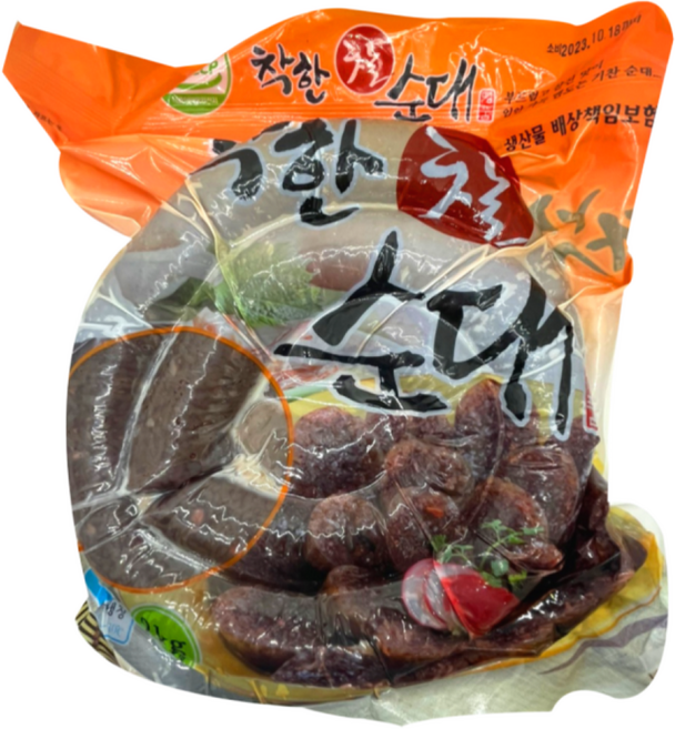 인항 찰순대 2kg, 1개