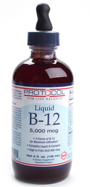 Protocol For Life Balance 리퀴드 B-12 5000mcg, 1개, 118ml - 쿠팡