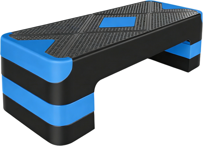 스포츠 스텝박스 홈짐 3단, blue