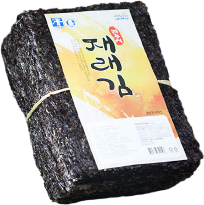 청정 완도 지주식 전장 재래김 100매 x 5봉 LAOJ5H, 5개, 단품