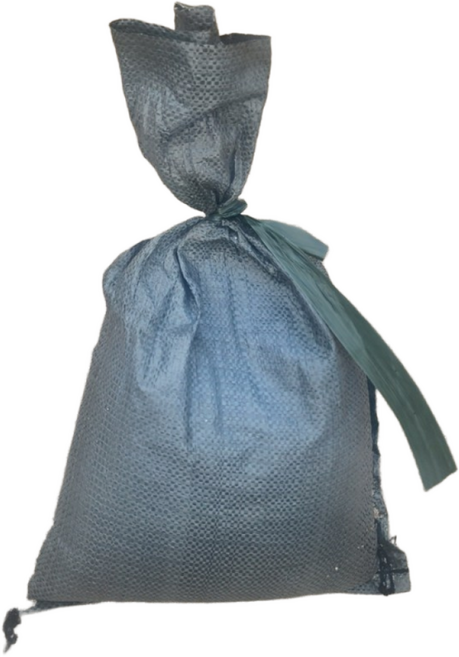 모래담은 마대 주머니 자루모래 5kg 캠핑용 간판 고정용, 1개