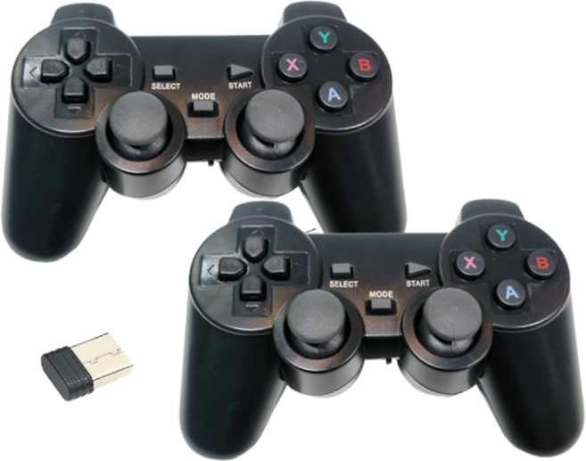 무선조이패드세트 조이스틱 오락실게임 오락기, 1개