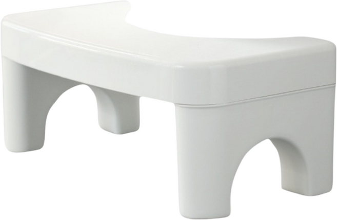 미끄럼 방지 변기 발판, 화이트, 1개