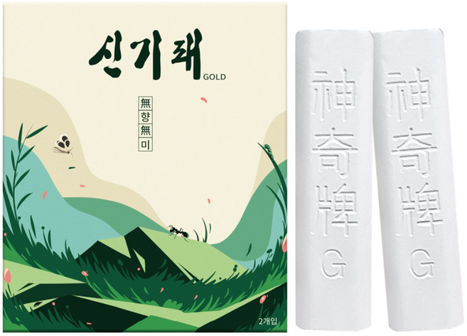 신기패 골드 분필형 해충약, 14g, 1개