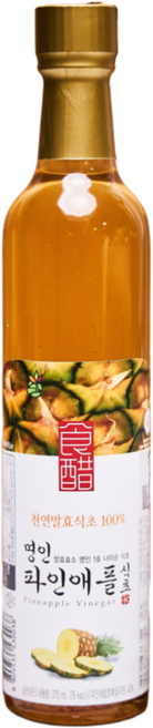 부저농원 파인애플식초(5년숙성) 농장직송, 1개, 375ml