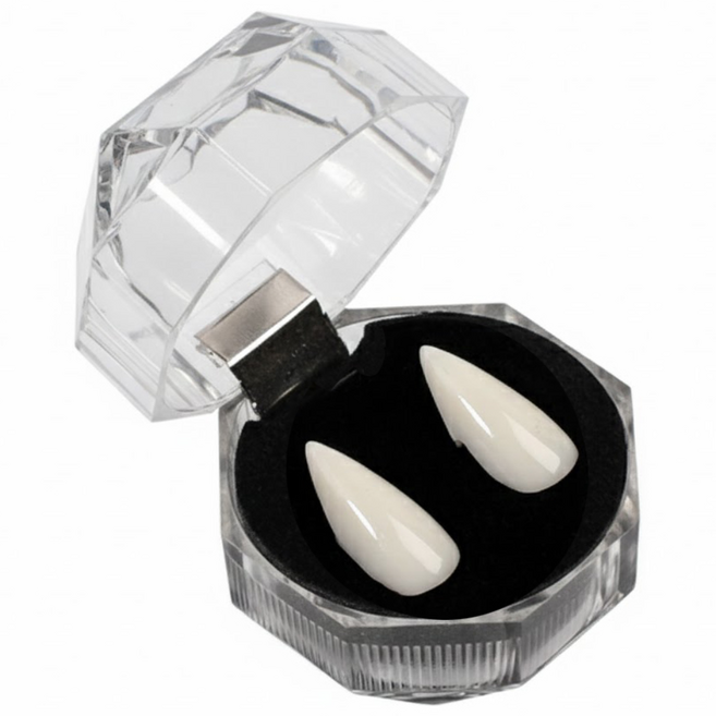 리얼한 뱀파이어 치아 할로윈 송곳니 특수분장 소품 고퀄리티 의상 파티 소품