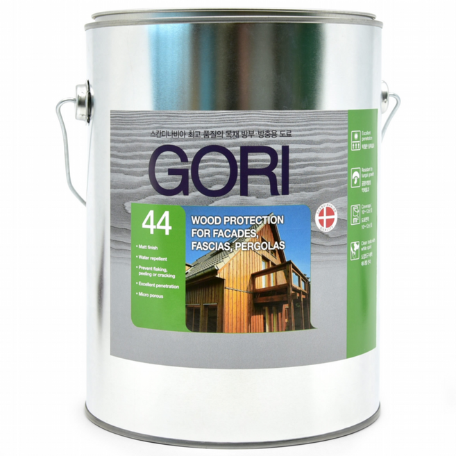 (GORI) 고리44 무광 오일스테인 4L, 1개