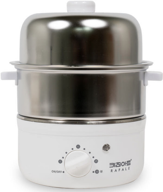 키친아트 2단 계란 찜기 WE-430MX 다용도 미니 찜기