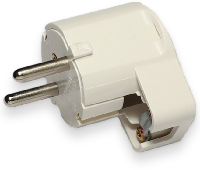 써보니 ㄱ자 접지 플러그, 1개