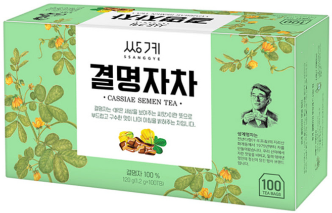 쌍계명차 김동곤 명인이 만든 결명자차, 120g, 100개입, 1개