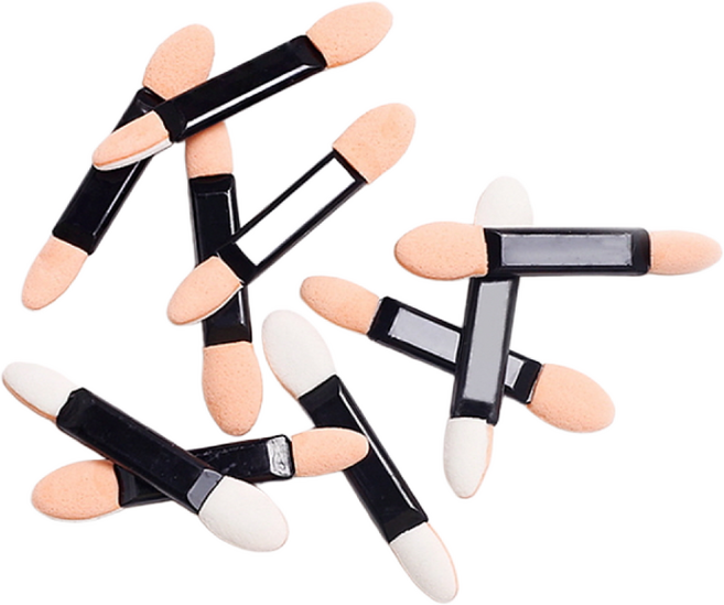 아이섀도우 스펀지브러쉬 팁브러쉬 100개, 1개, 5.5cm스킨