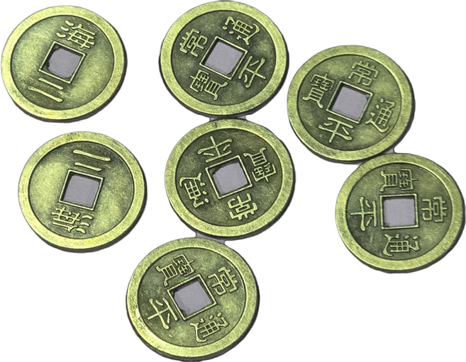 옛날동전 500p