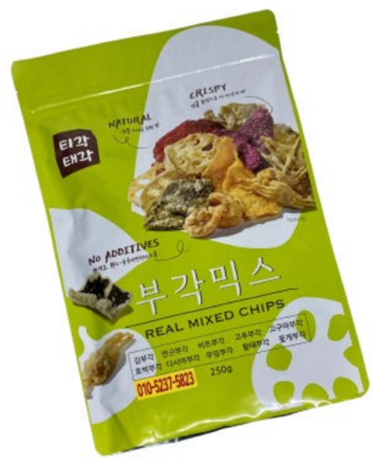 티각태각 부각 믹스, 1개, 250g