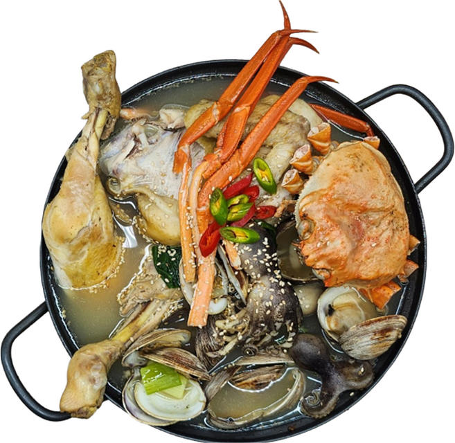 쭈꾸미 해신탕 세트