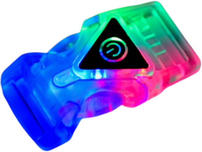 올치 강아지 야간 LED 콤비 메쉬 하네스 B형 HB6295, 스카이블루, 1개