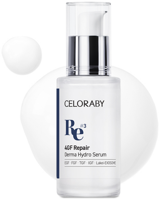 셀로라바이 모공 홍조케어 속건조 특화 4GF 더마 리페어 하이드로 진정 세럼, 1개, 30ml
