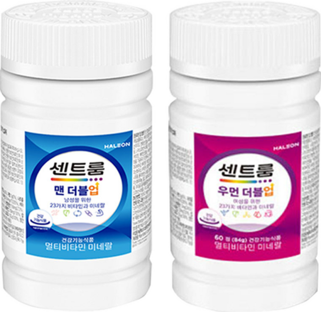 센트룸 맨더블업 1p + 센트룸 우먼더블업 1p, 1세트, 70정