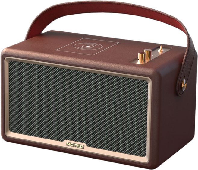 엠지텍 마제스티7 무선 블루투스 스피커 3.1채널 스테레오 급속 무선 충전 MAJESTY7, 브라운