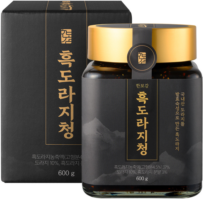 한보감 흑도라지청, 1개, 1개입, 600g