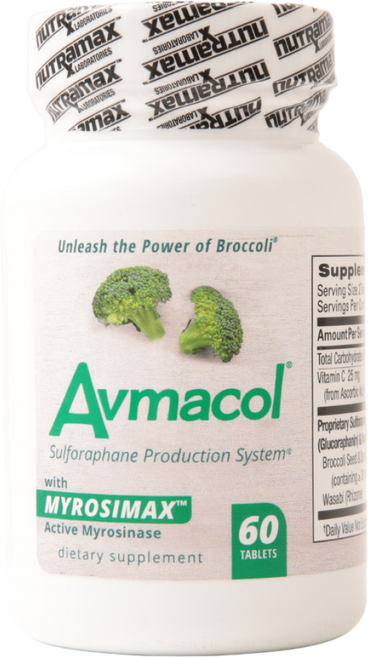 AVMACOL 설포라판 브로콜리 새싹 아브마콜 60정, 1개