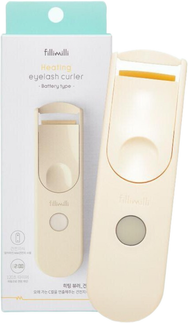 [필리밀리] 속눈썹고데기 히팅 뷰러 3종 택1 여성속눈썹 뷰러, 1개