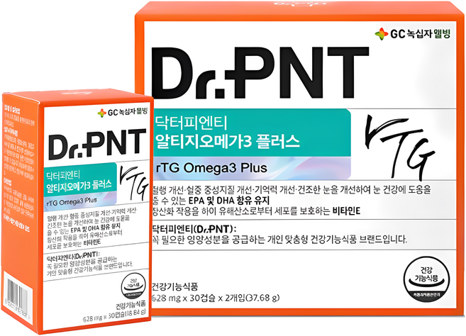 닥터피엔티 알티지 오메가3 플러스, 2개, 30정
