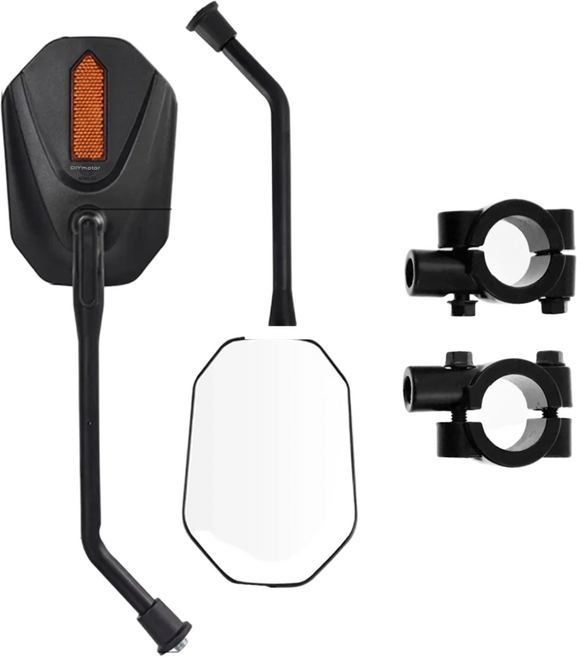 킹콩 자전거 킥보드 스쿠터 10mm 멀티 핸들바 백미러, 1세트