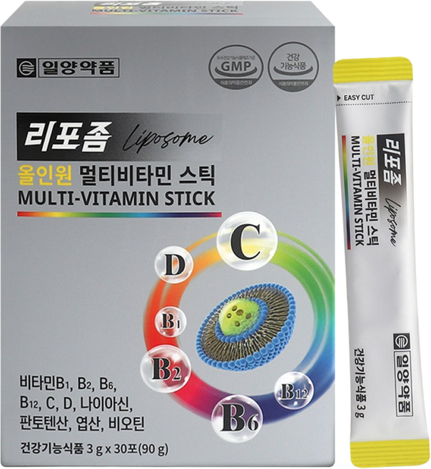 일양약품 정품 리포좀 올인원 멀티 비타민 스틱, 1개, 30회분