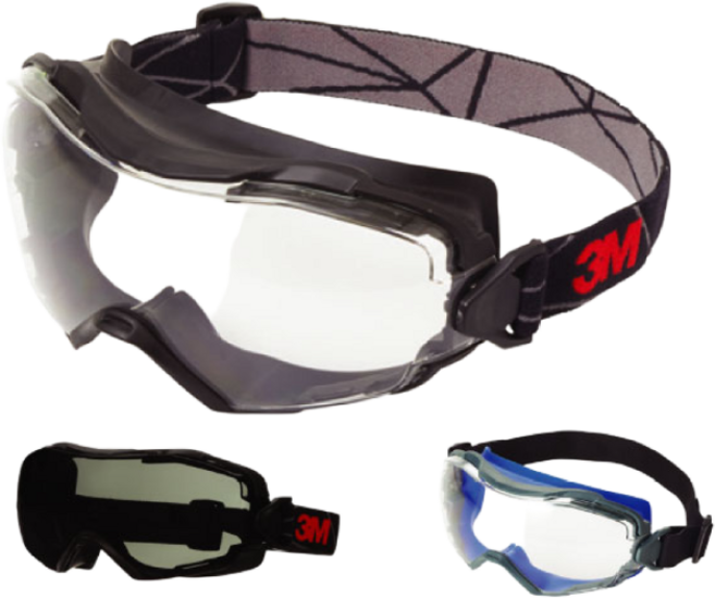 3M 스카치가드 김서림방지 보안고글, 투명, 1개