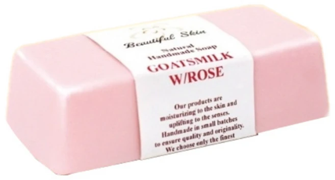 뷰티풀스킨 고츠밀크 위드 로즈 클렌징바 비누, 240g, 1개 - 쿠팡
