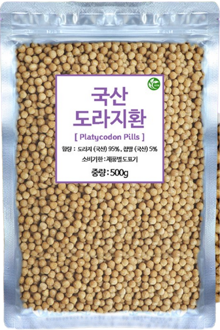 신영몰 국산 도라지환 길경환 국내산 도라지 사용, 1개, 500g