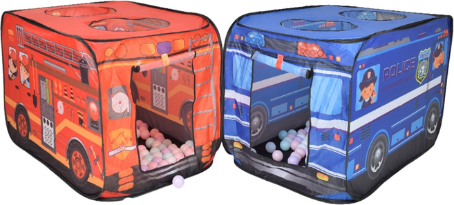 경찰차 소방차 유아텐트, 1개