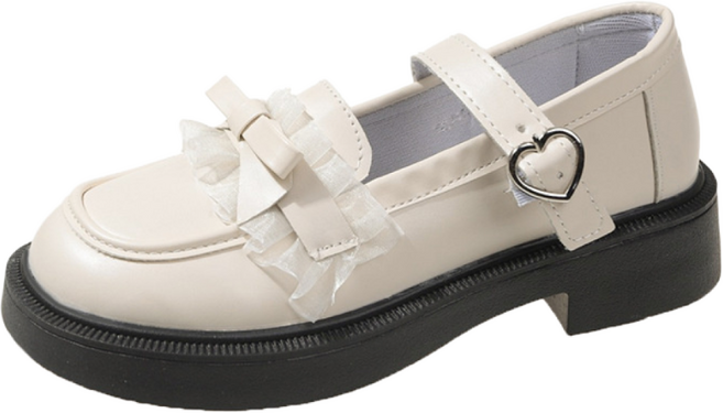 Z3JC 키높이 통굽 4cm 발편한 가죽 로퍼