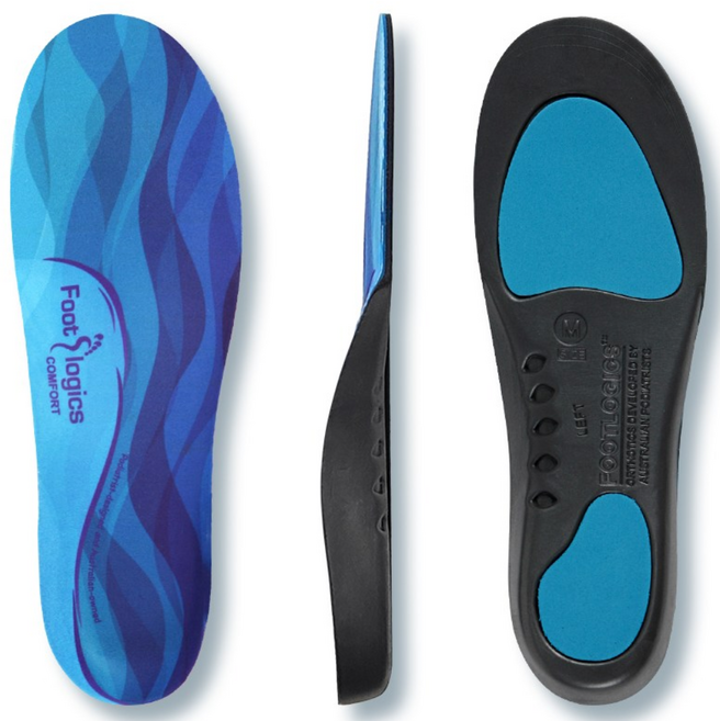 풋로직스 컴포트 발편한 아치 기능성 깔창 족저근막염 쿠션 신발 깔창, 1개
