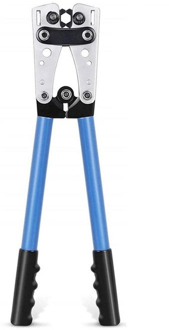 디매직 대형 터미널 압착기 O형 링단자 압착 6-50SQ, 대형 터미널압착기(단자 절단기 미포함), 1개