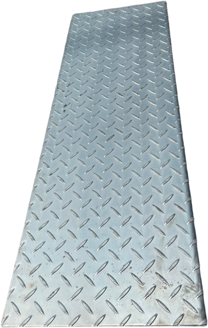 체크판철판 기역자계단 3.2T 50x250x(기장 600mm), 1개