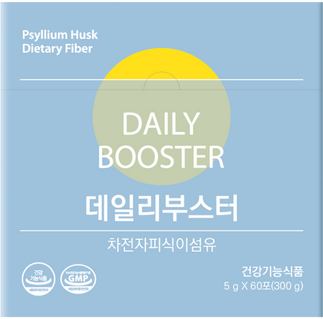 에소코 데일리부스터 변비탈출 차전자피 식이섬유 분말, 1개, 300g