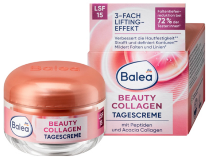 독일 디엠 데엠 balea 발레아 뷰티 콜라겐 부스터 데이크림 50ml, 1개