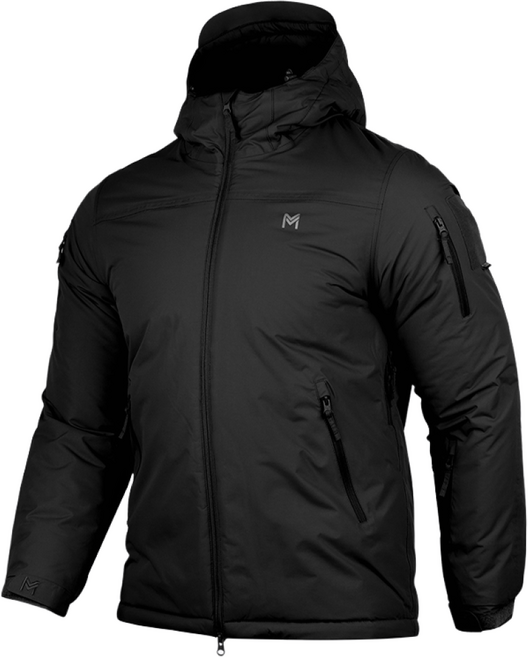 3M 테플론 워터프루프 헤비 듀티 자켓 검정 - 아웃도어 등산 스포츠 군인 밀리터리 활동복 패딩 점퍼