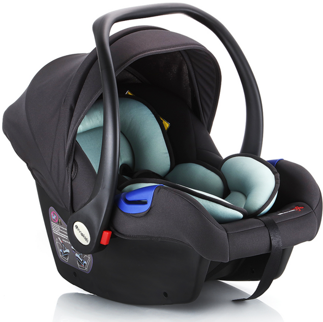 에어보스 신생아 다기능 인펜트 카시트 일체형, 민트 그레이