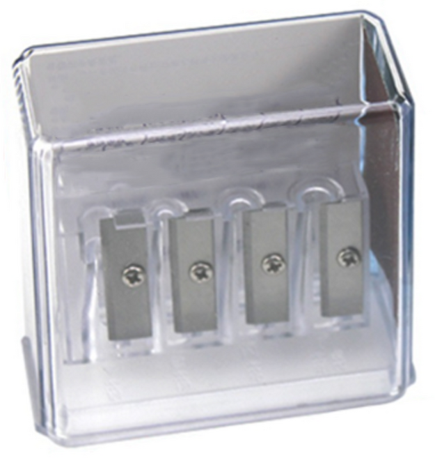 펜슬심깍기 브러쉬펜슬, 혼합색상, 1개