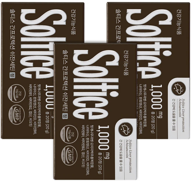 솔티스 간 프로텍션 쉬잔세틴, 3박스, 20정 - 쿠팡