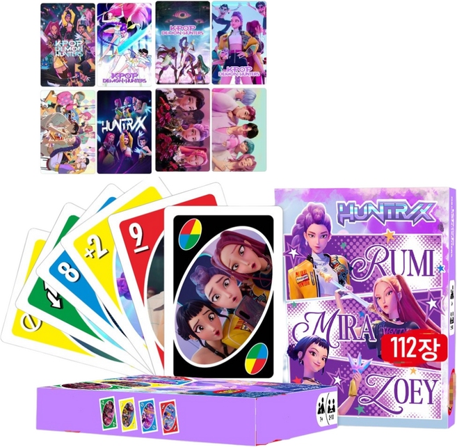 케데헌 굿즈 우노 카드게임 보드게임 원카드 도블 할리갈리 순발력 게임, 1개