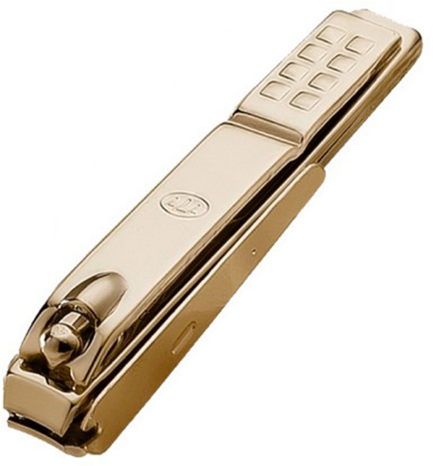 쓰리세븐 777 유아 어린이용 소형 손톱깍이 N-631ZASG 미니 유아용 손발톱깍이, 1개, 골드