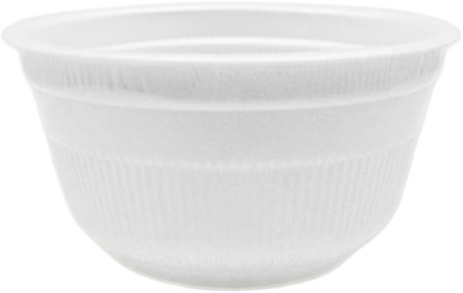 풍원 PSP트레이 육개장사발면 용기(코팅) 600개 일회용 스티로폼 중국집 배달 용기, 1개